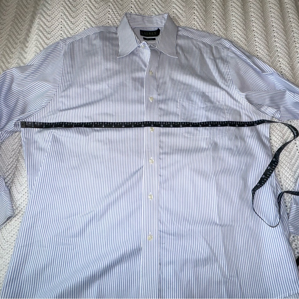 Ralph Lauren Blue Dress Shirt - Picture 5 of 6